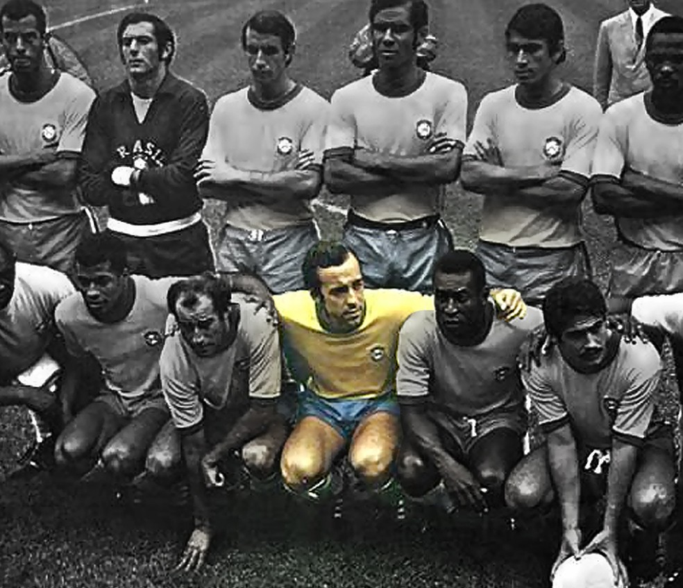 Tostão foi o camisa 9 da Selecao de 70, mas não se notabilizou pelos gols: foram dois em seis jogos (Foto: infoesporte)
