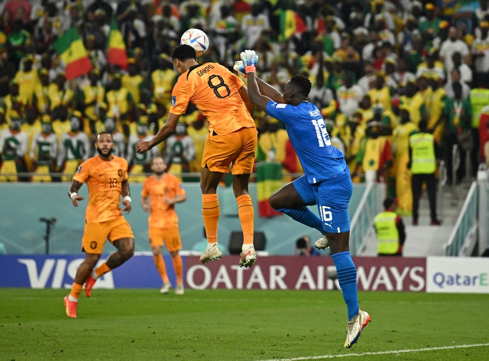 Senegal x Holanda — Foto: Dylan Martinez/Reuters