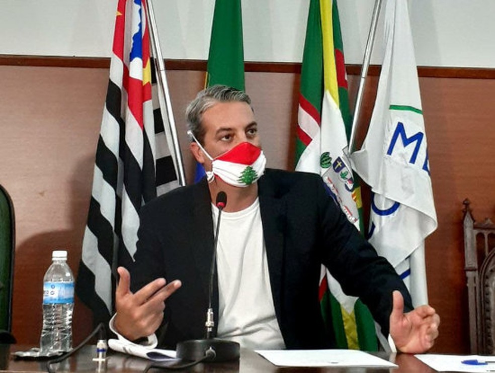 Felipe Niero Naufel (PSDB), prefeito de Mococa &mdash; Foto: Neto Costi/Prefeitura de Mococa