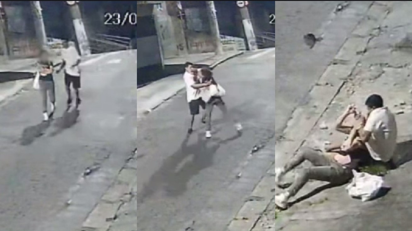 Mulher reage a estupro na Zona Leste de SP, agressor dá 'mata-leão' e tenta fugir quando um vizinho aparece; vídeo