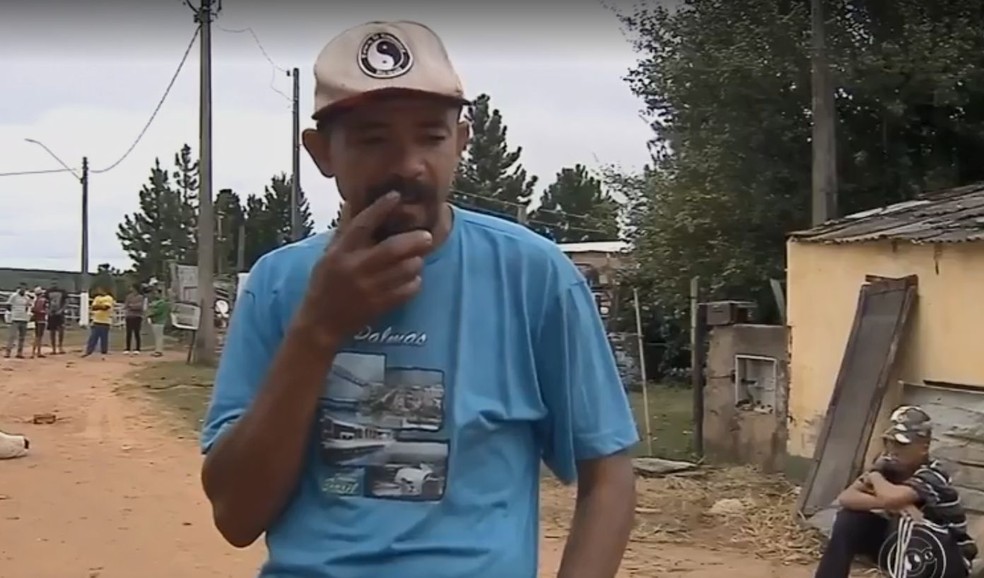 Pai da vítima afirma que não foi a primeira vez que Luiz Gustavo agrediu sua filha (Foto: TV TEM/Reprodução )