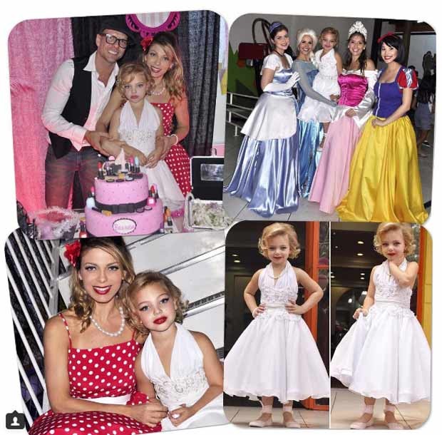A festa também teve princesas (Foto: Reprodução/Instagram)