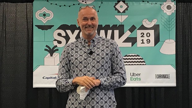 Chip Conley, ex-diretor de hospitalidade e estratégia do Airbnb (Foto: Mariana Iwakura)