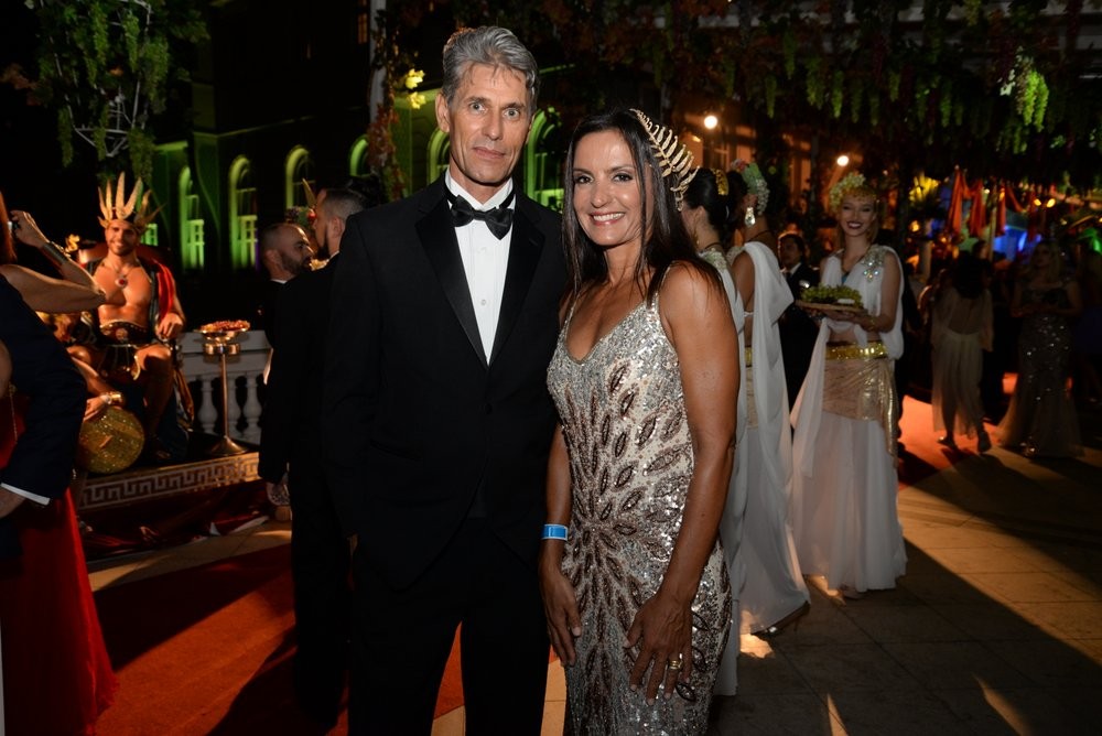 Fernanda Keller e o marido, Sergio Melo (Foto: Leo Marinho / Ed. Globo)