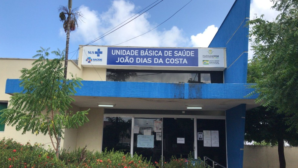 Unidade Básica de Saúde (UBS) João Dias da Costa em Nova Parnamirim, Parnamirim — Foto: Geraldo Jerônimo/Inter TV Cabugi