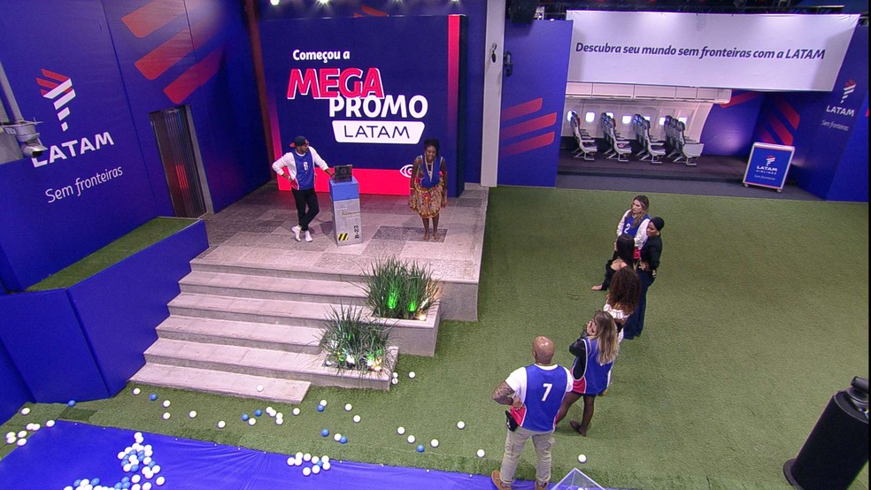 Sarah Aline escolheu seu VIP — Foto: Globo