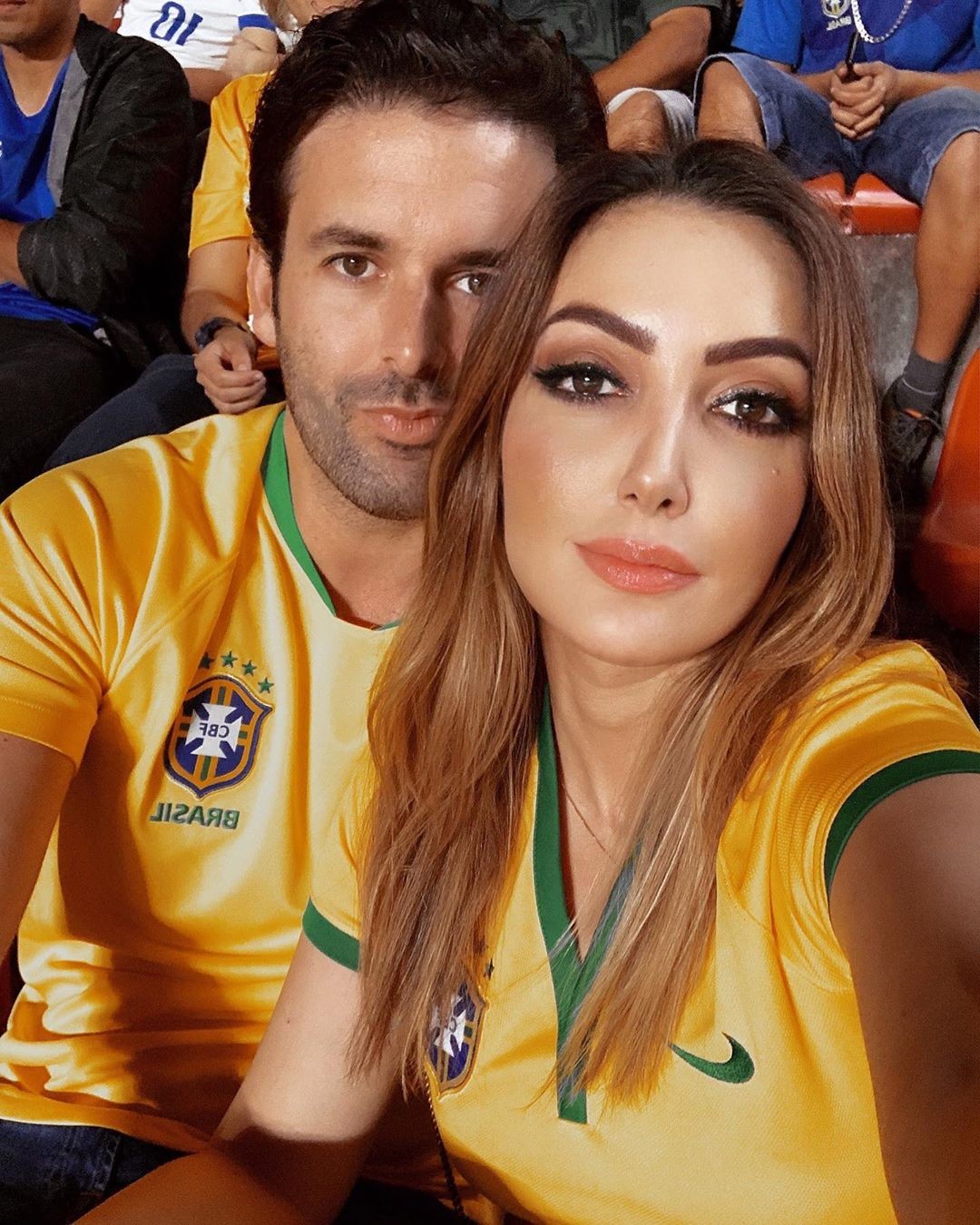 Tainá Galvão ao lado do noivo, Flavio Portella (Foto: Reprodução/Instagram)