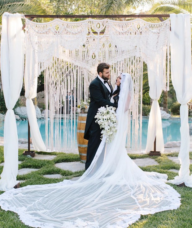Weston Cage e Hila Aronian se casam (Foto: Reprodução/Instagram)