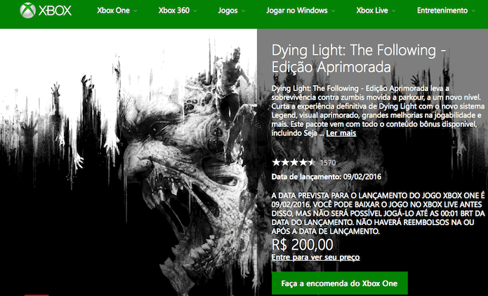 Dying Light: The Following: Edição aprimorada no PS4 (Foto: Reprodução/Victor Teixeira)
