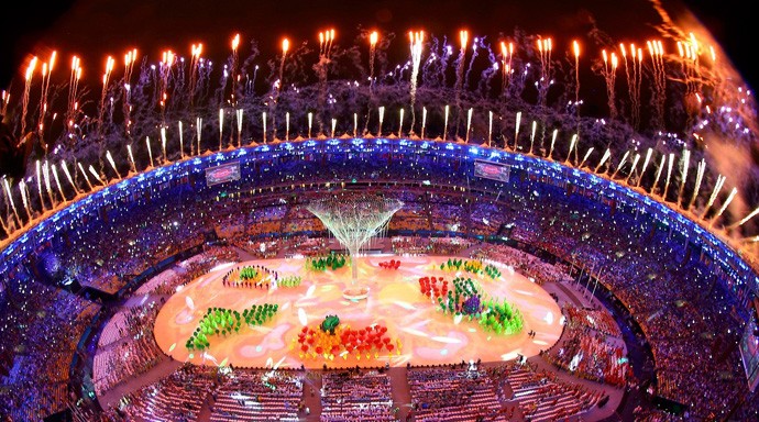 Cerimônia de encerramento da Olimpíada Rio 