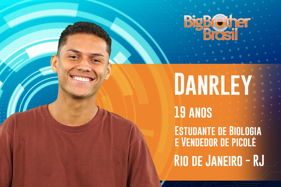Danrley Ã© participante do BBB19; conheÃ§a!
