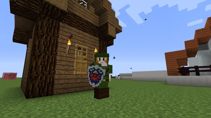 The Legend of Zelda entra no mundo de Minecraft com o mod Zelda Sword Skills (Foto: Reprodução/Planet Minecraft)