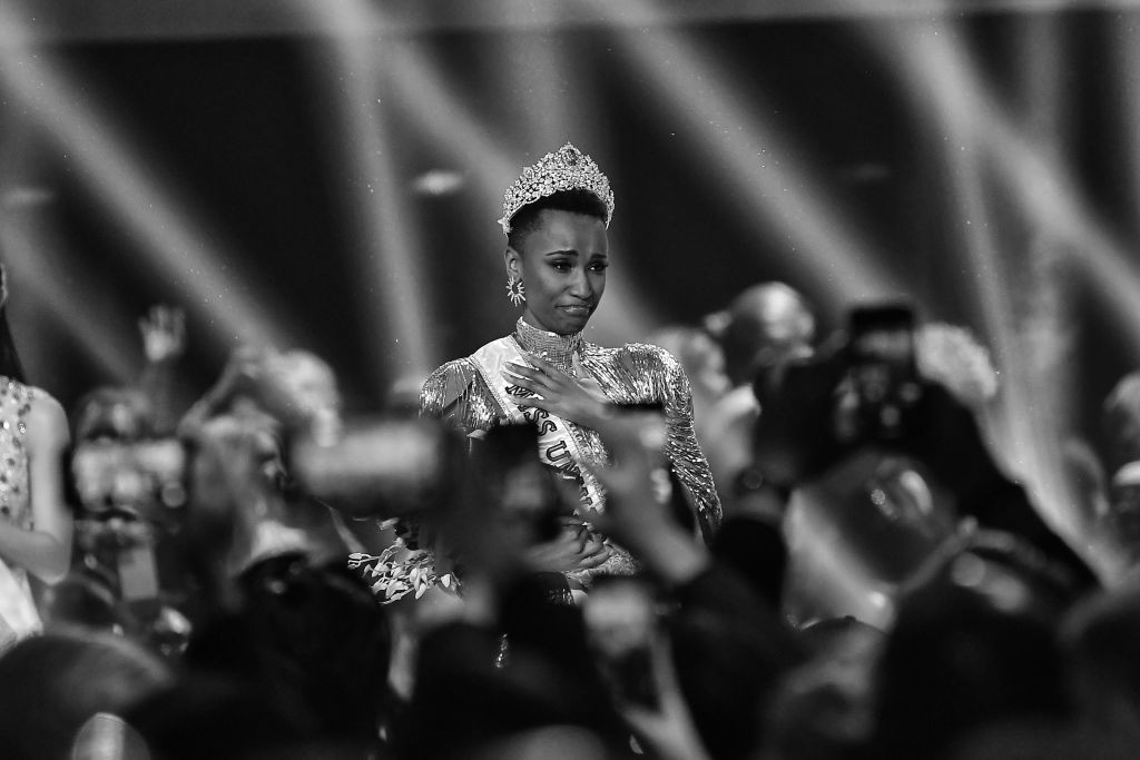 A Miss Universo Zozibini Tunzi, da África do Sul (Foto: Getty Images)