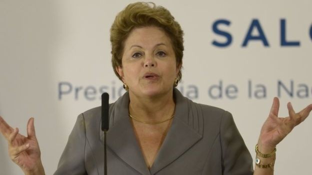 BBC: Em 2013, Dilma fez um discurso duro na ONU, criticando ações de espionagem dos EUA a governos estrangeiros, incluindo o do Brasil (Foto: GETTY IMAGES VIA BBC)