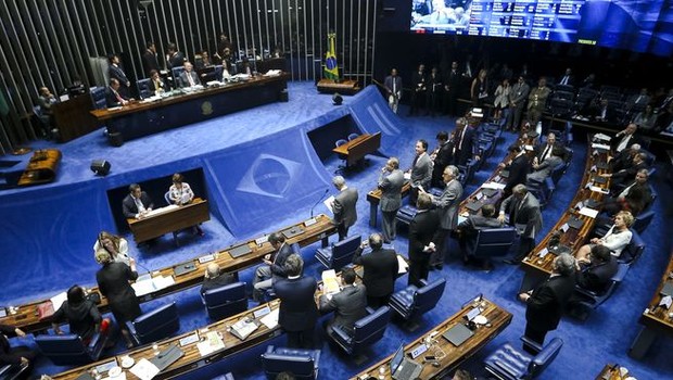 Senado faz sessão para eleger comissão do impeachment (Foto: Marcelo Camargo/Agência Brasil)