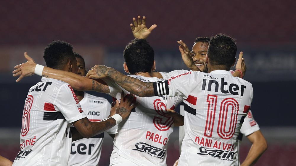Gol Pablo São Paulo x Santos