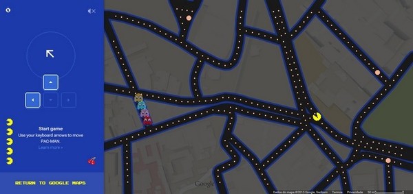 Pac-Man No Google Maps? Saiba Como Jogar No Computador E No Celular |  Notícias | Techtudo