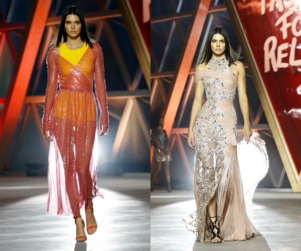 Kendall Jenner no Fashion for Relief (Foto: Getty Images)