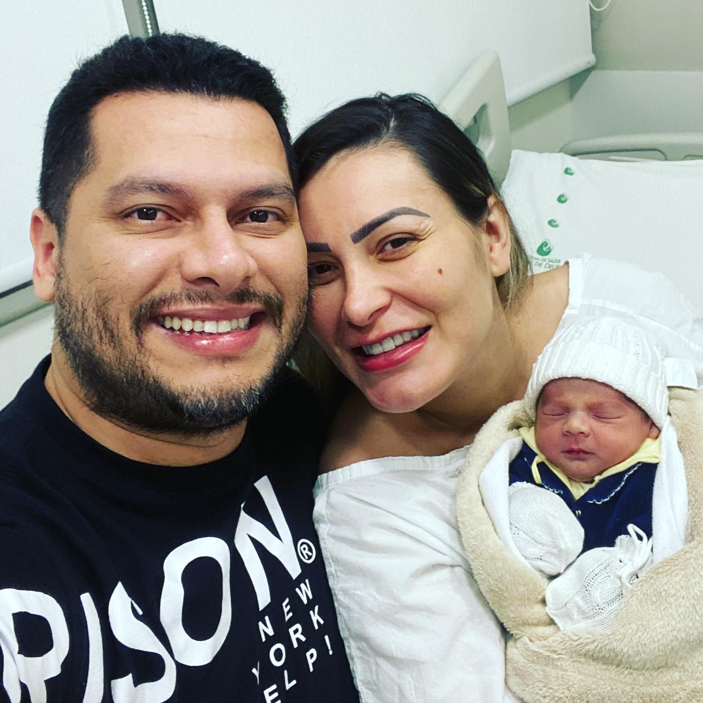 Andressa Urach compartilha foto com a família (Foto: Reprodução/Instagram)