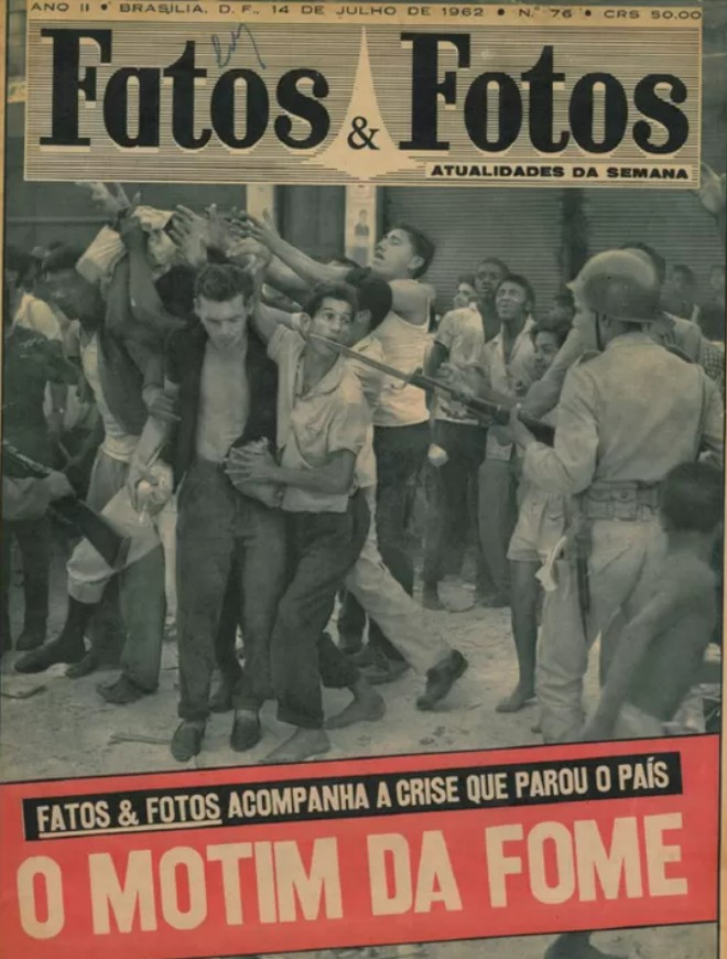 Para José Cláudio Souza Alves, da UFFRJ, inflação e fome são pontos comuns entre 1962 e 2022, mas contexto político é bastante diferente (Foto: REPRODUÇÃO FATOS & FOTOS)