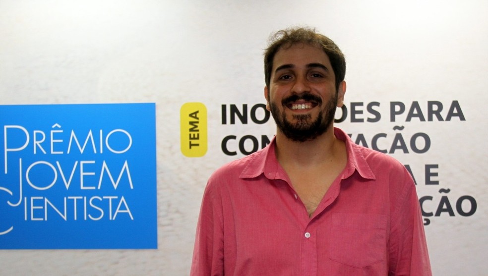 João Vitor Campos e Silva foi o vencedor do PJC na categoria "Mestre e Doutor" — Foto: Arquivo CNPq