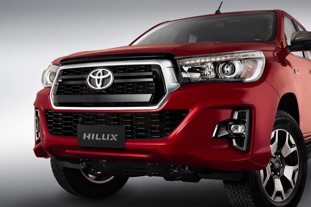 Dianteira da Toyota Hilux 2019 — Foto: Divulgação