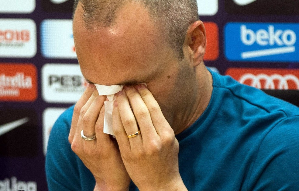 Iniesta passou 22 anos no Barcelona (Foto: Efe)