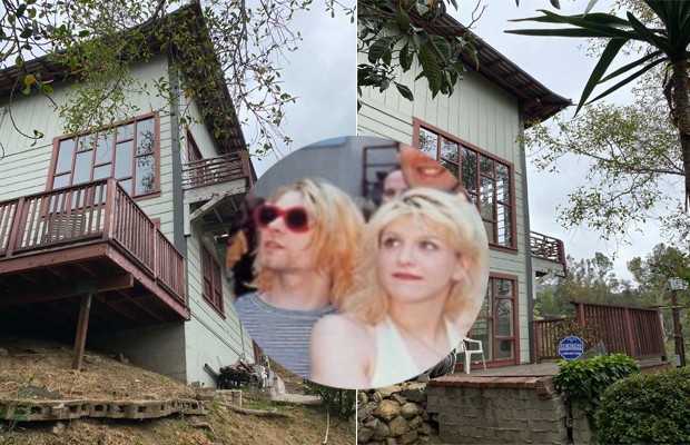 A casa de Kurt Cobain e Courtney Love está à venda em Los Angeles (Foto: Reprodução/ NY Post/Instagram)