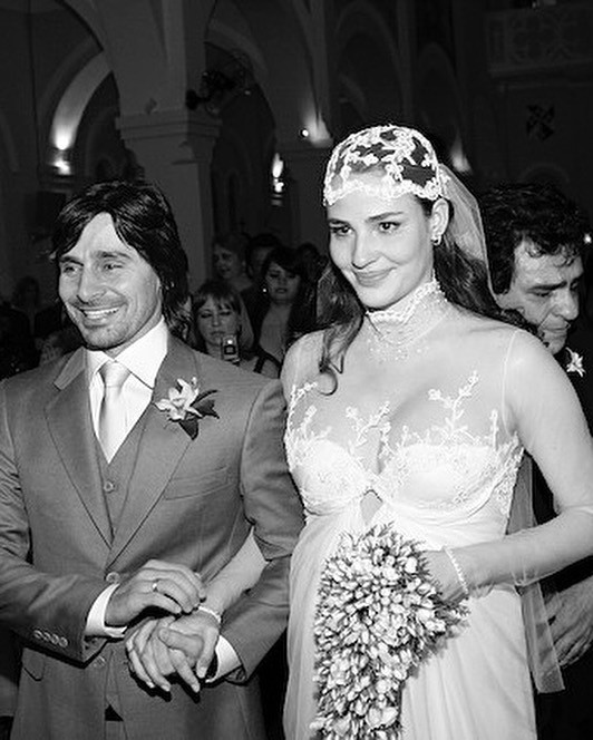 Murilo Rosa mostra celebração dos 15 anos de casamentos com Fernanda Tavares (Foto: reprodução/instagram)
