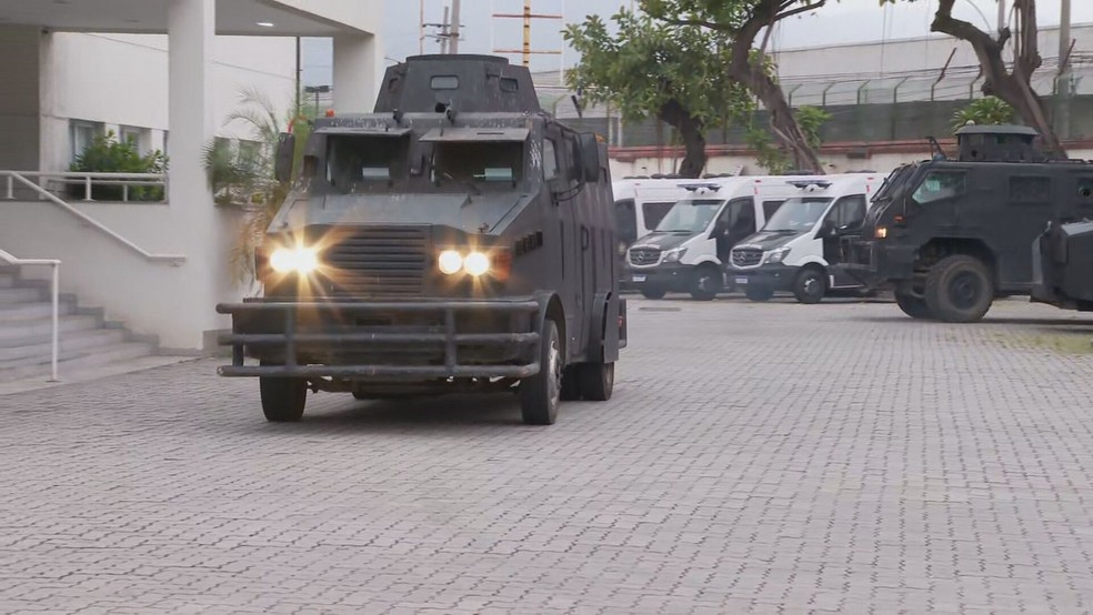 Polícia Civil cumpre 8 mandados de prisão e 30 de busca e apreensão em quatro estados — Foto: Reprodução/TV Globo