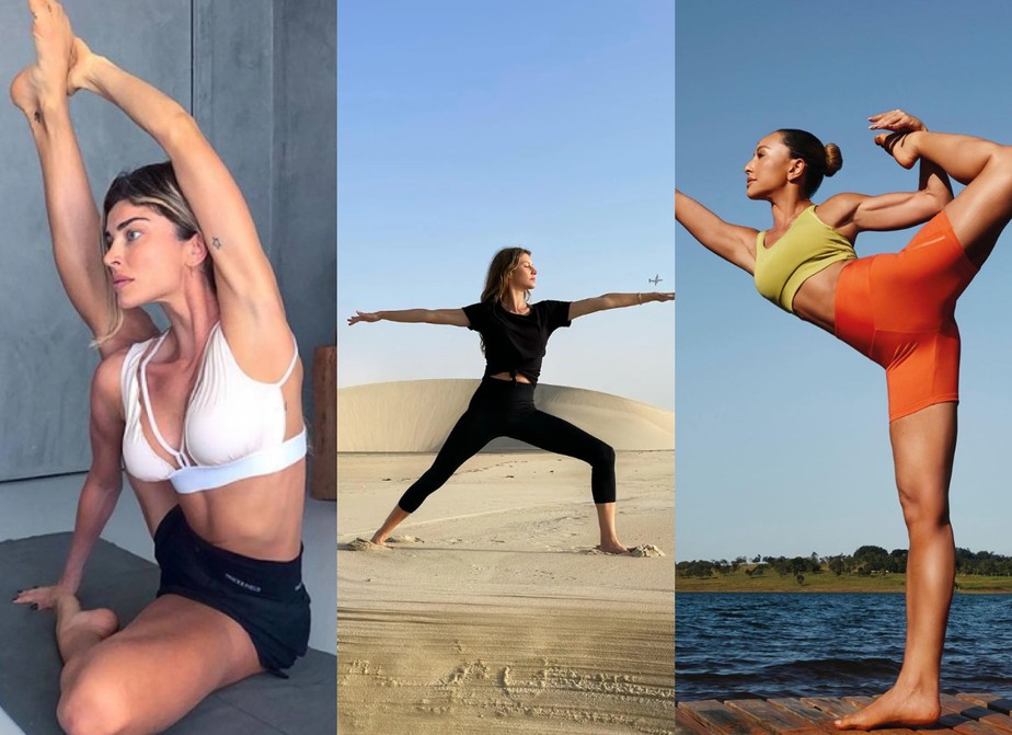 Grazi Massafera, Gisele Bündchen e Sabrina Sato são algumas das famosas que praticam ioga