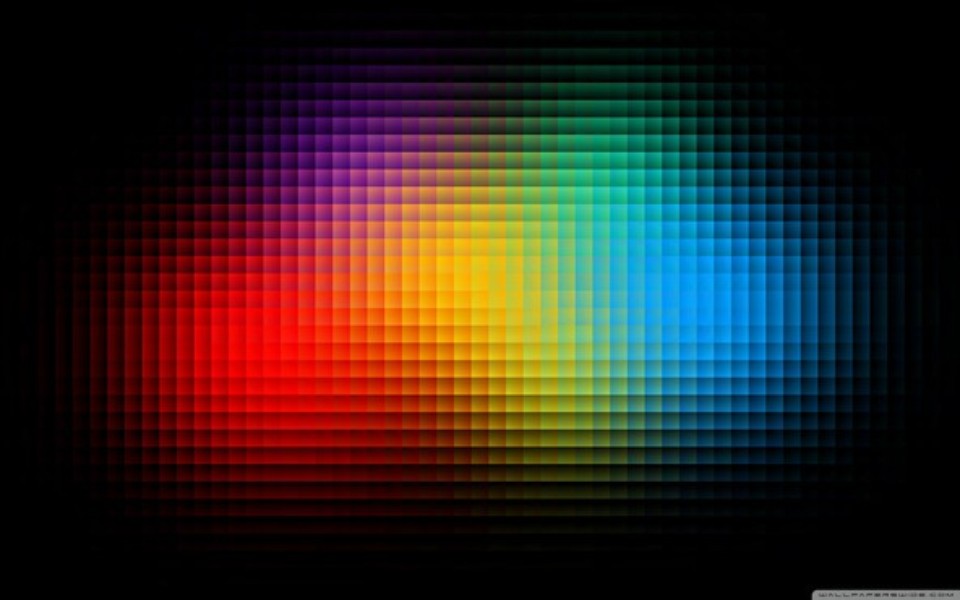 Papel de Parede Colorful Pixels Download TechTudo