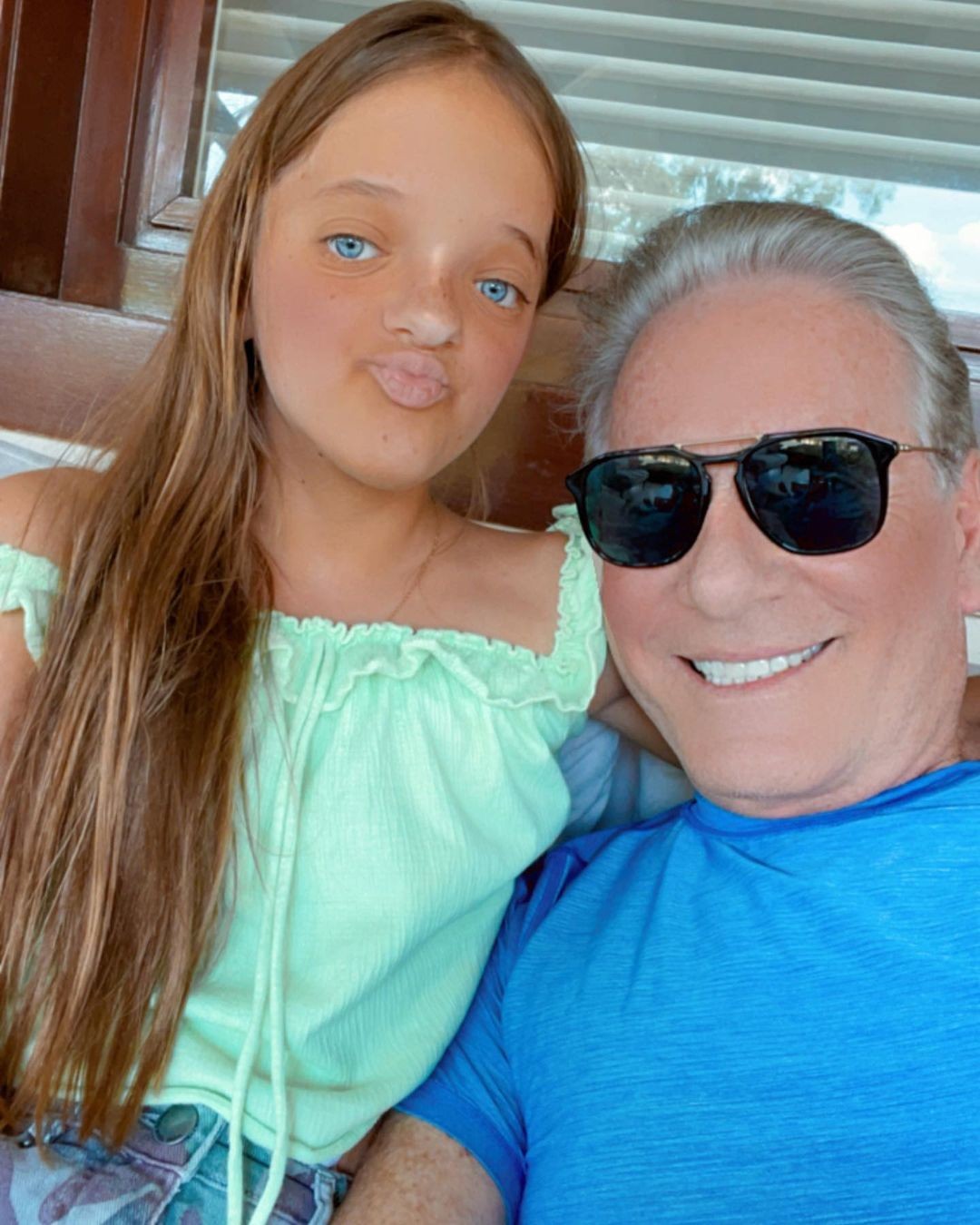 Roberto Justos e a filha, Rafa, posam juntos em novo clique publicado nas redes (Foto: Reprodução / Instagram)
