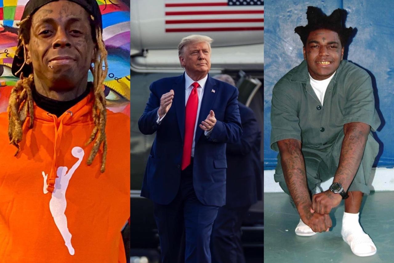 Donald Trump concede clemência a Lil Wayne e Kodack Black (Foto: Reprodução/Instagram)