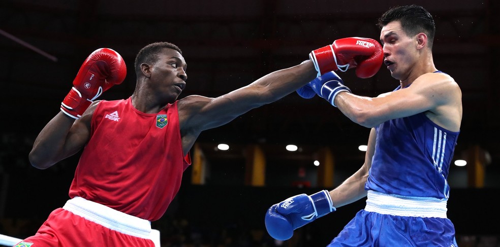 Boxeador Keno Machado — Foto: Ivan Alvarado / Reuters
