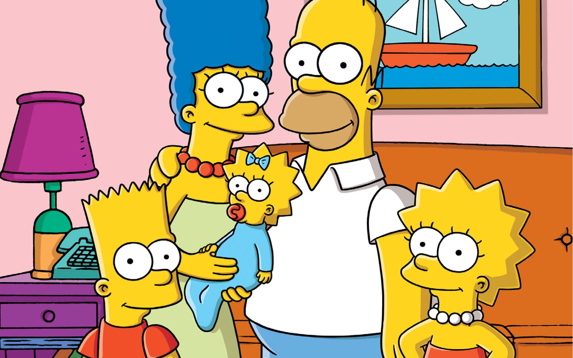 Os protagonistas de Os Simpsons (Foto: Divulgação)