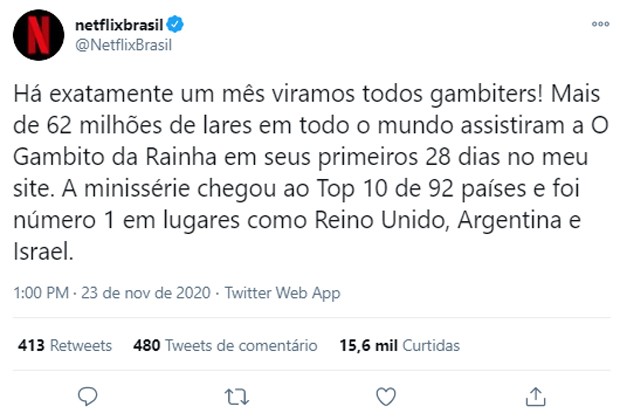 netflixbrasil on X: O Gambito da Galinha  / X