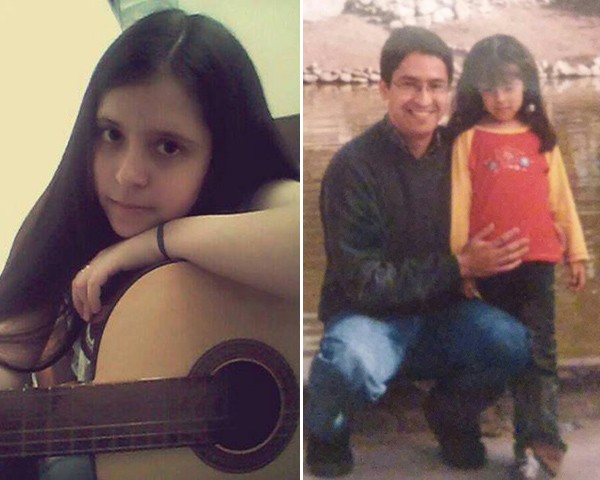 A argentina Micaela foi abusada pelo próprio pai durante 12 anos (Foto: Reprodução Facebook)