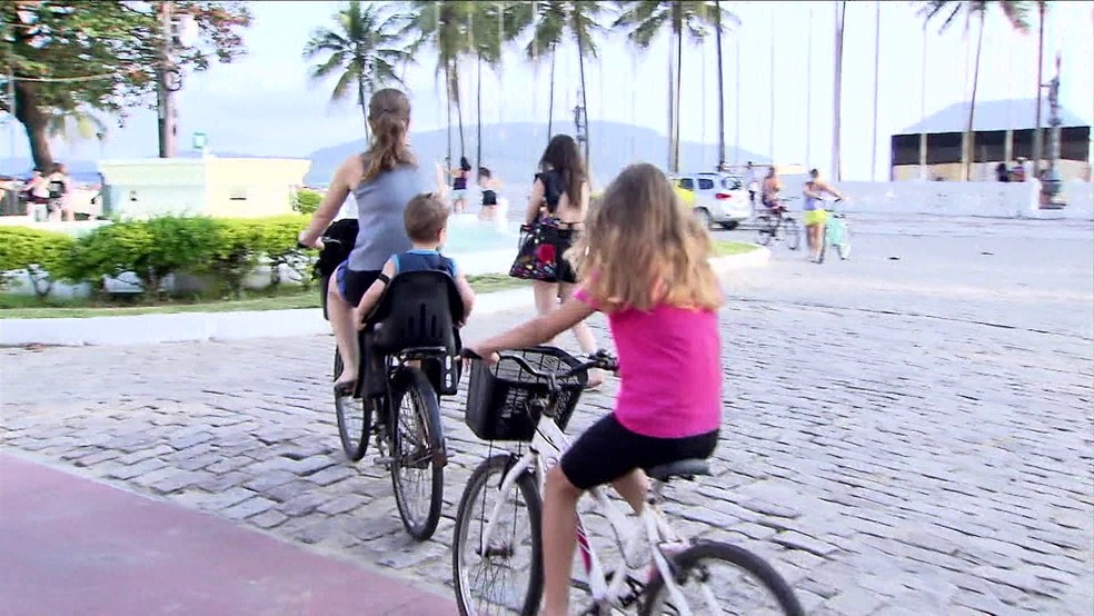 Veja como evitar acidentes ao andar de bicicleta — Foto: Reprodução/ TV Globo