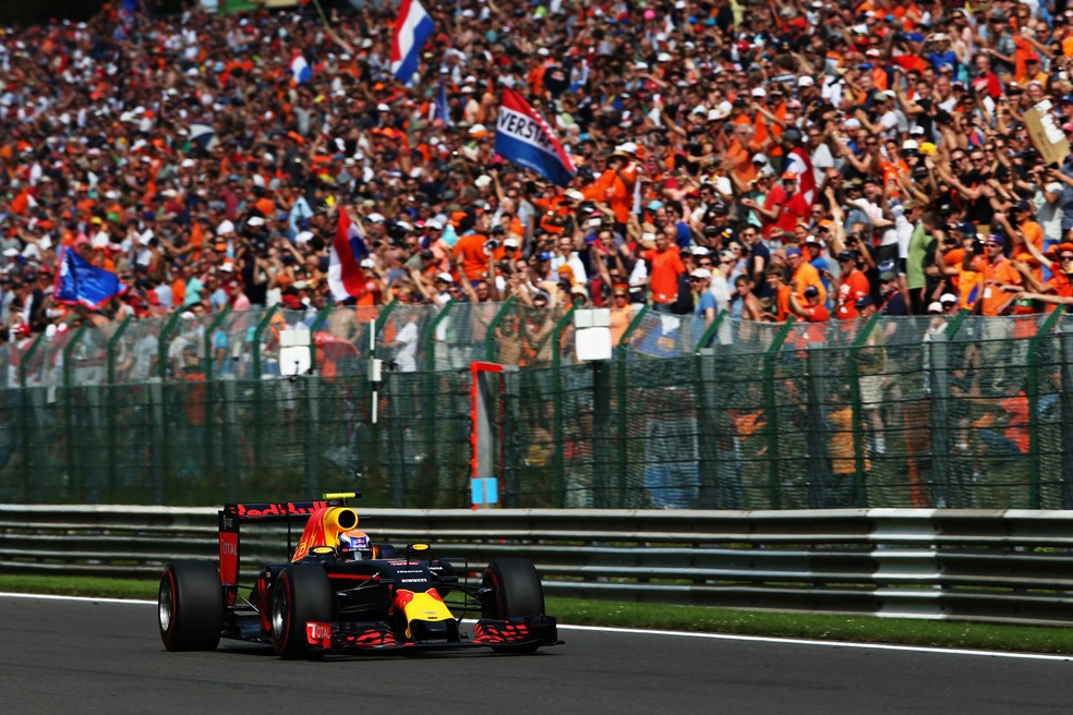 Verstappen conta com grande torcida em Spa-Francorchamps (Foto: Getty Images)