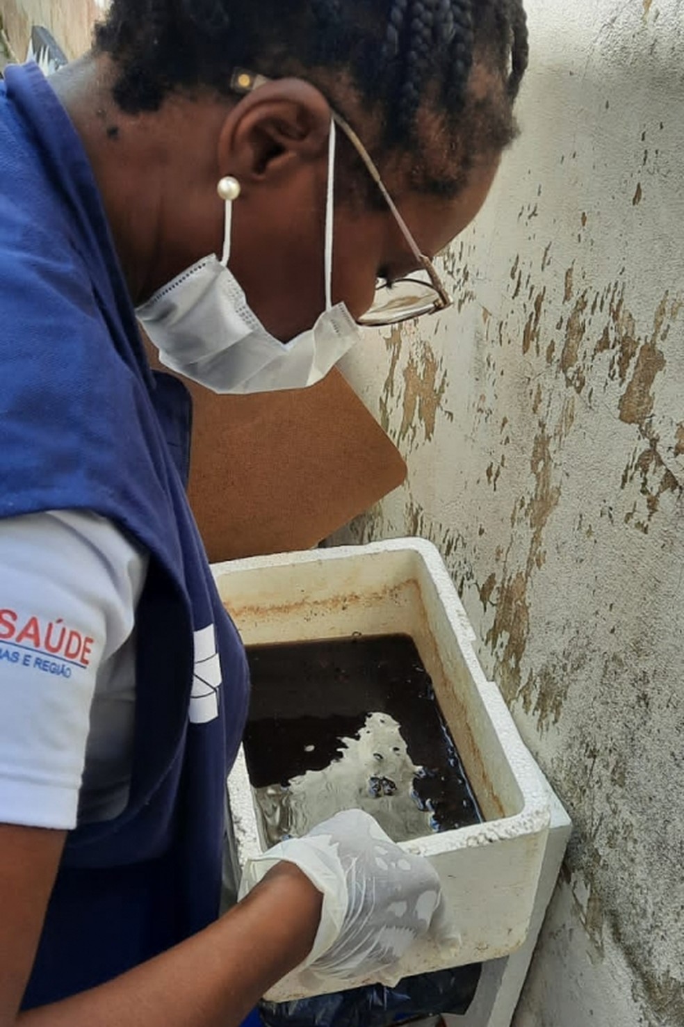 Os agentes da Divisão de Zoonoses vistoriaram mais de 1,4 mil residências durante a ação do último final de semana — Foto: Prefeitura de Marília/Divulgação