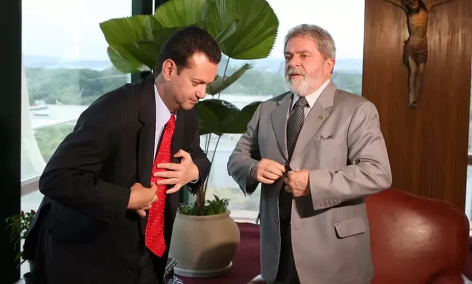 Gilberto Kassab e Luiz Inácio Lula da Silva em 2008