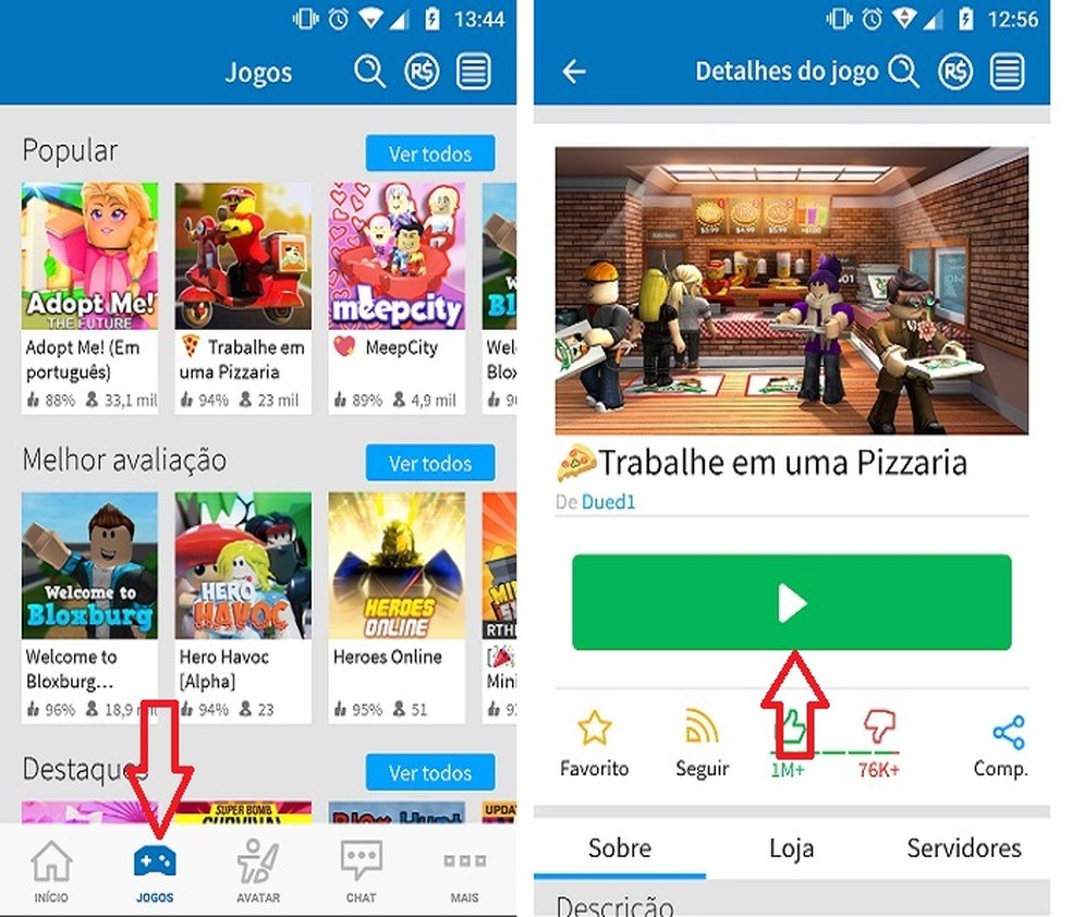 Roblox Como Baixar E Jogar O Game Parecido Com Minecraft Jogos