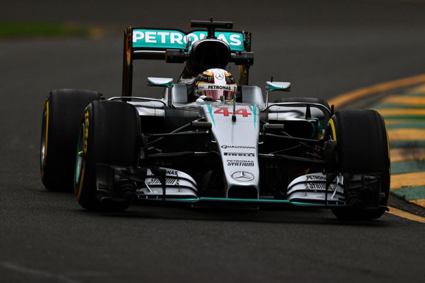 Carro da Mercedes na temporada 2016 da Fórmula 1 (Foto: Getty Images)