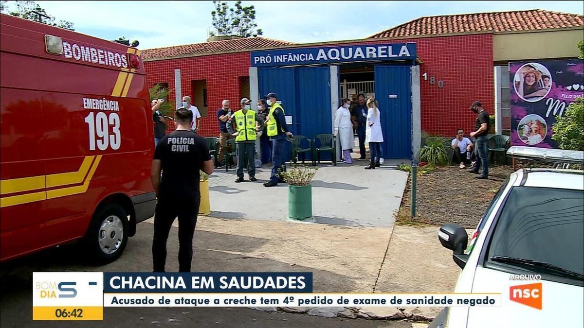 Acusado De Ataque Em Creche De Saudades Tem 4º Pedido De Exame De