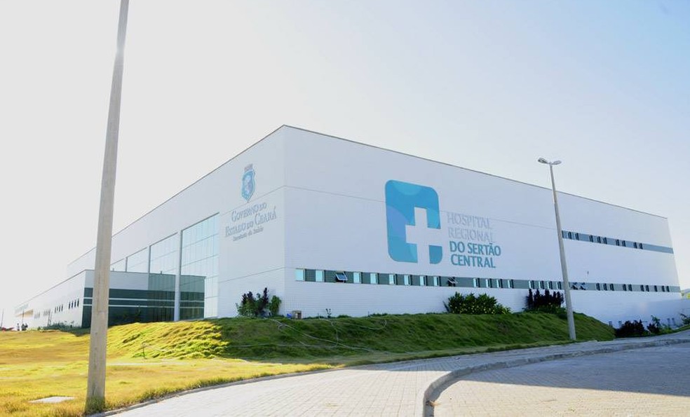 Hospital do Sertão Central, em Quixeramobim, no interior do Ceará (Foto: Governo do Estado/Divulgação)