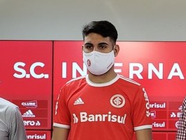 Apresentado, Yuri Alberto diz que sonha com gol em Gre-Nal (Ricardo Duarte/Divulgação Inter)