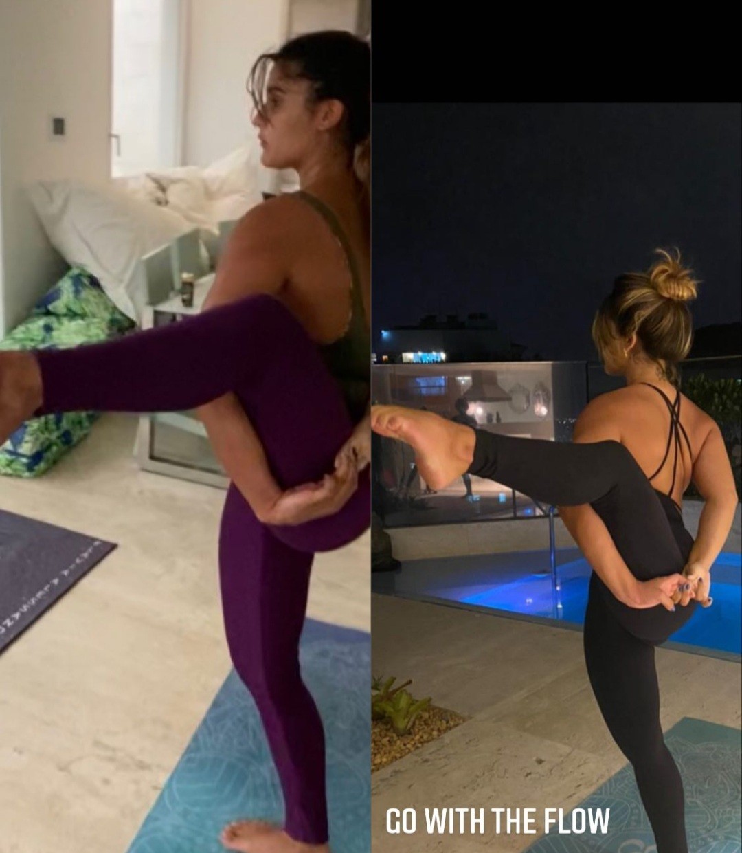 Giulia Costa pratica yoga  (Foto: Reprodução / Instagram )