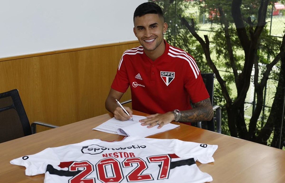 Rodrigo Nestor renova com o São Paulo até o fim de 2027 são paulo ge