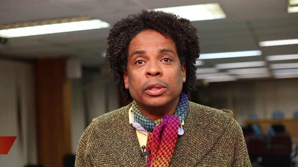 Andrey Lemos, presidente da União Nacional LGBT — Foto: YouTube